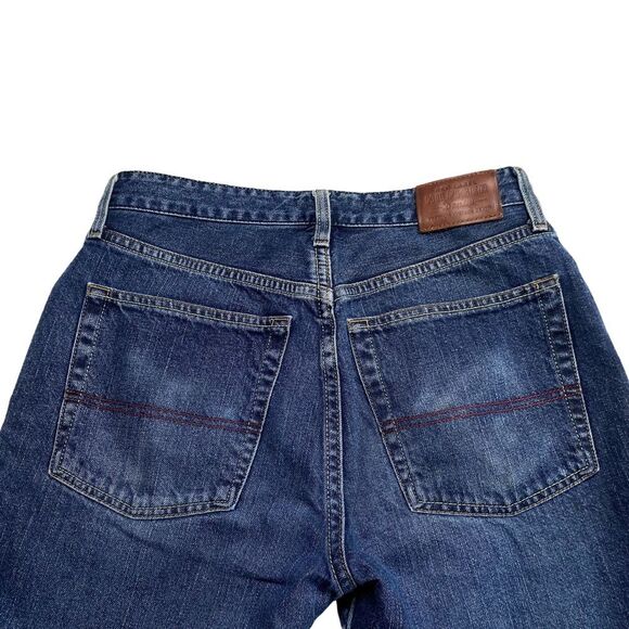 Vintage Y2K Tommy Hilfiger Red Label Premium Vintage Blue Denim Jeans Sz 30/30 - Picture 3 of 16